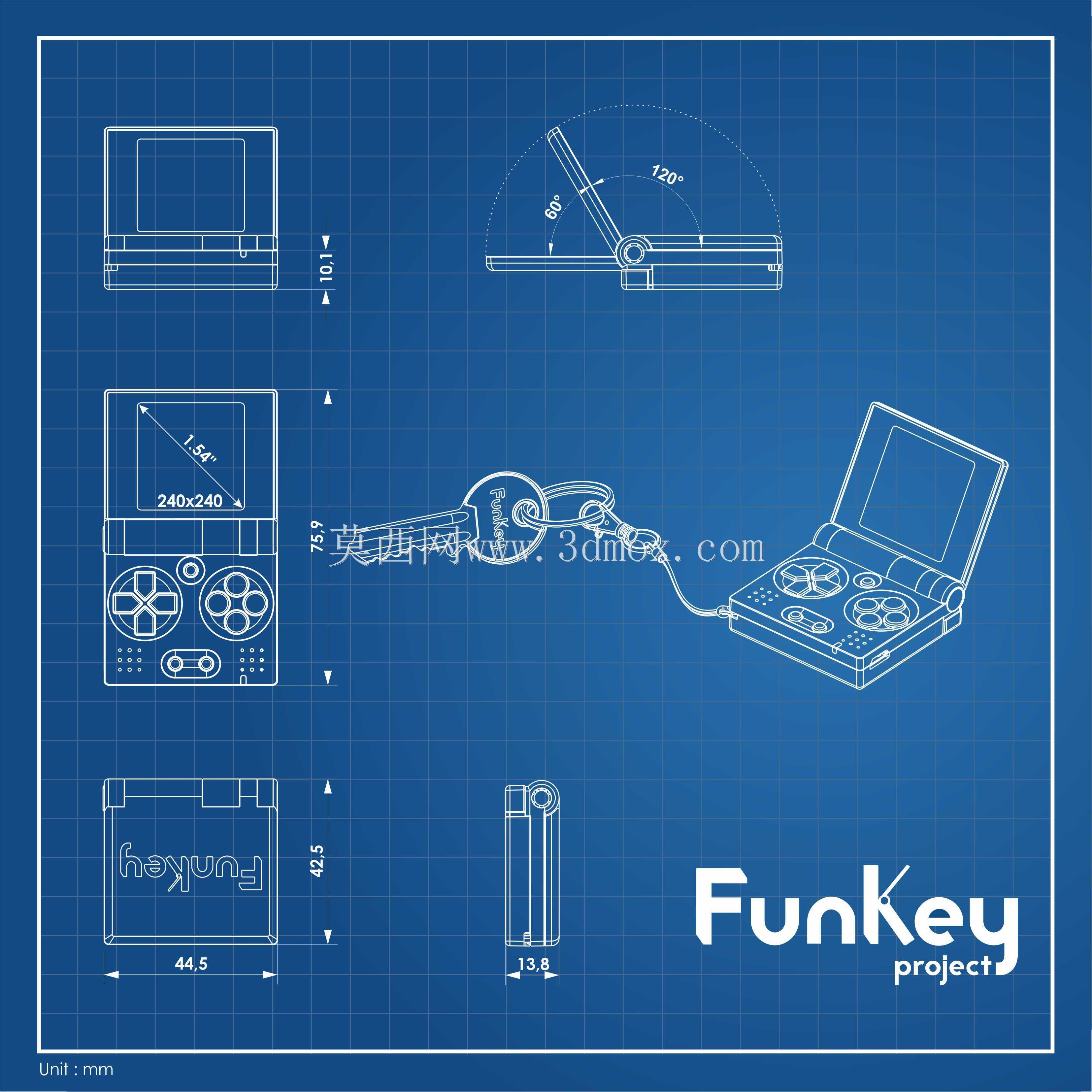 FunKey项目-钥匙链上的所有游戏!