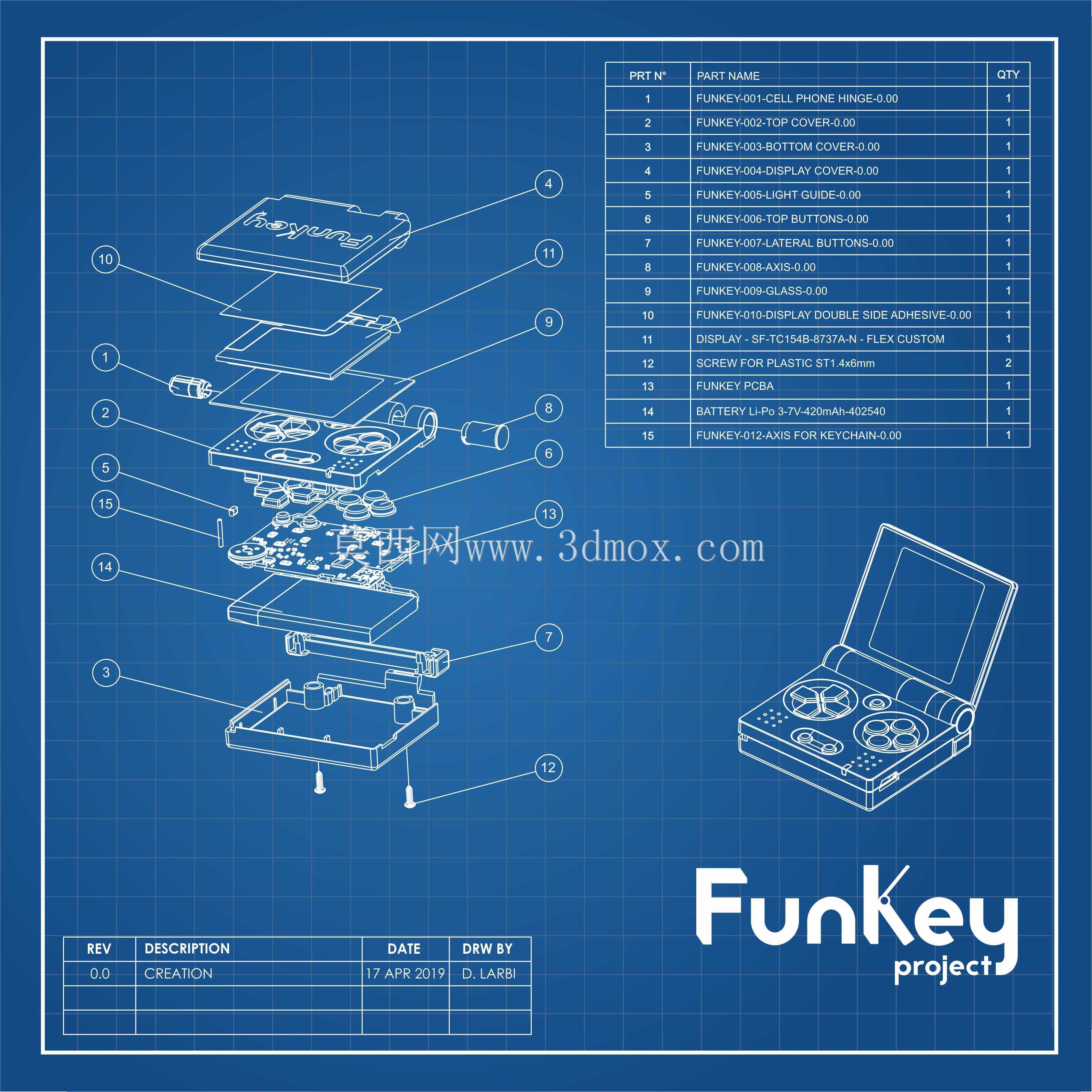 FunKey项目-钥匙链上的所有游戏!