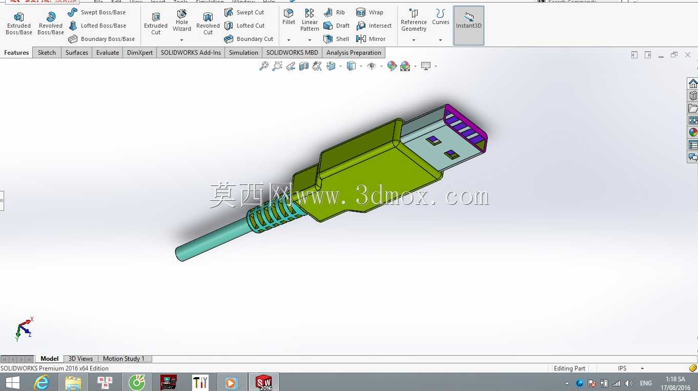 Usbͷ| Solidworks2016