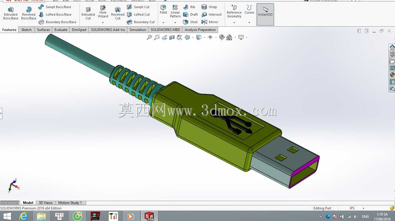Usbͷ| Solidworks2016