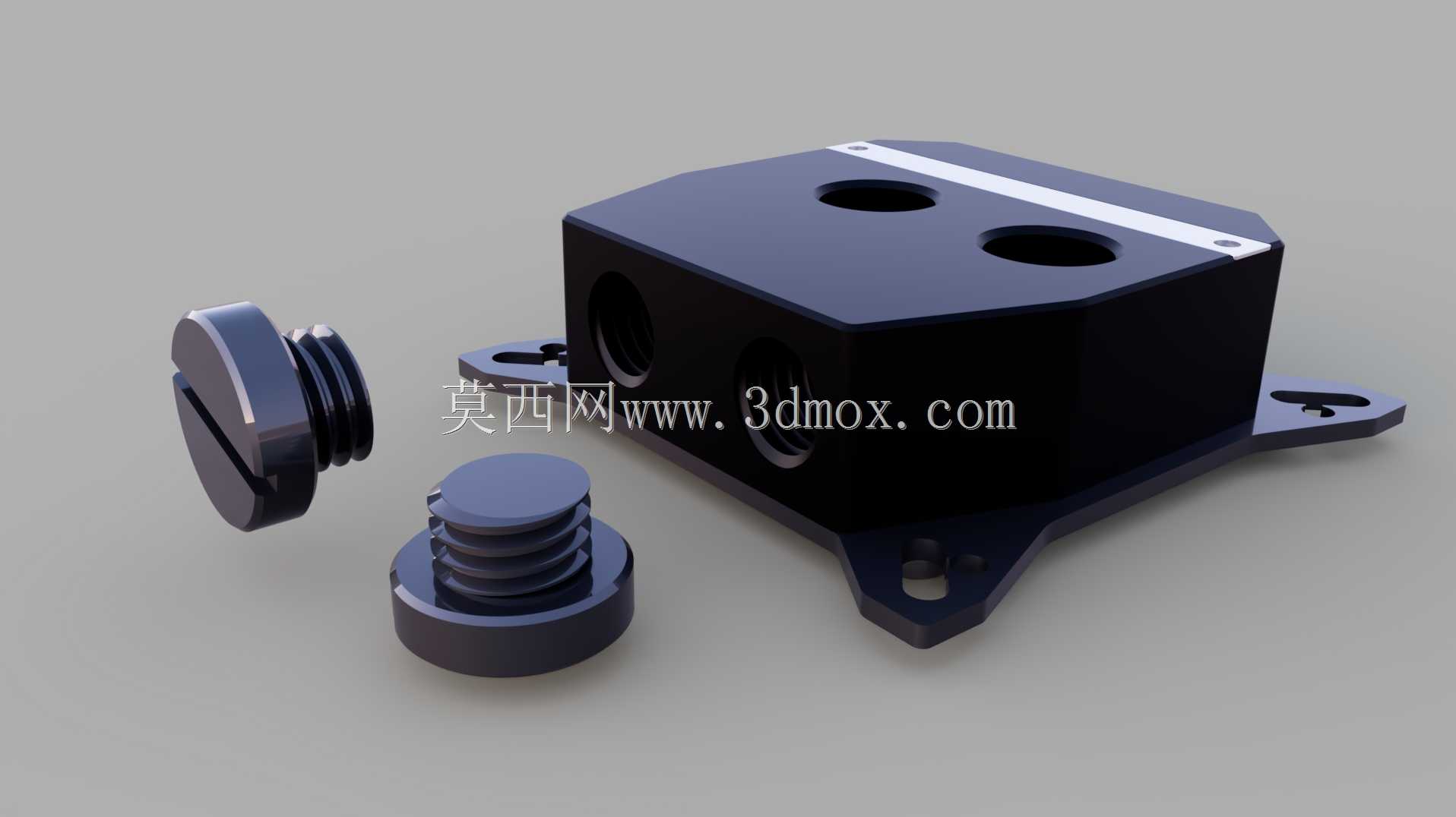 适用于nVidia GTX和RTX的通用GPU水锁冻结模块53mm-62mm孔间距