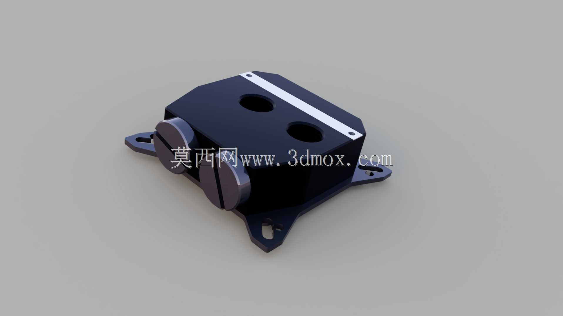 适用于nVidia GTX和RTX的通用GPU水锁冻结模块53mm-62mm孔间距