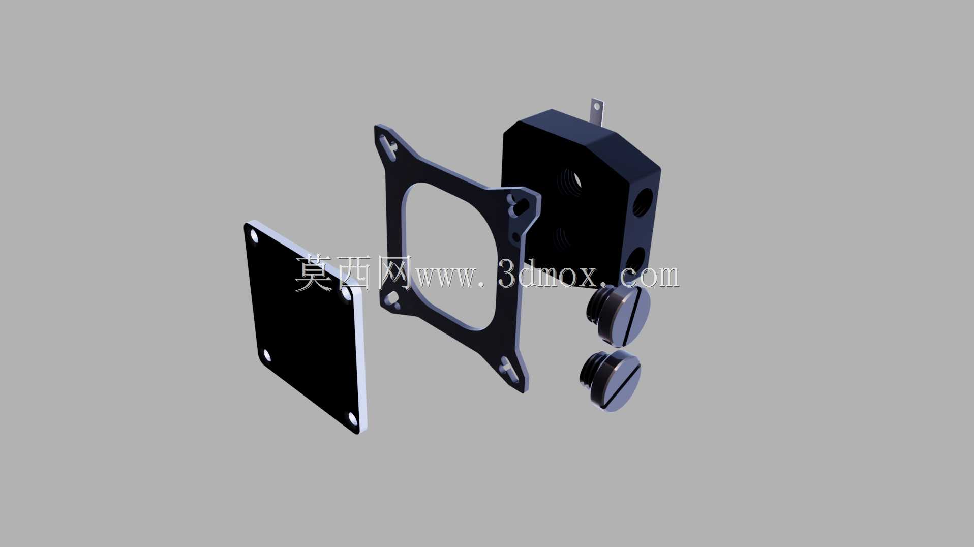 适用于nVidia GTX和RTX的通用GPU水锁冻结模块53mm-62mm孔间距
