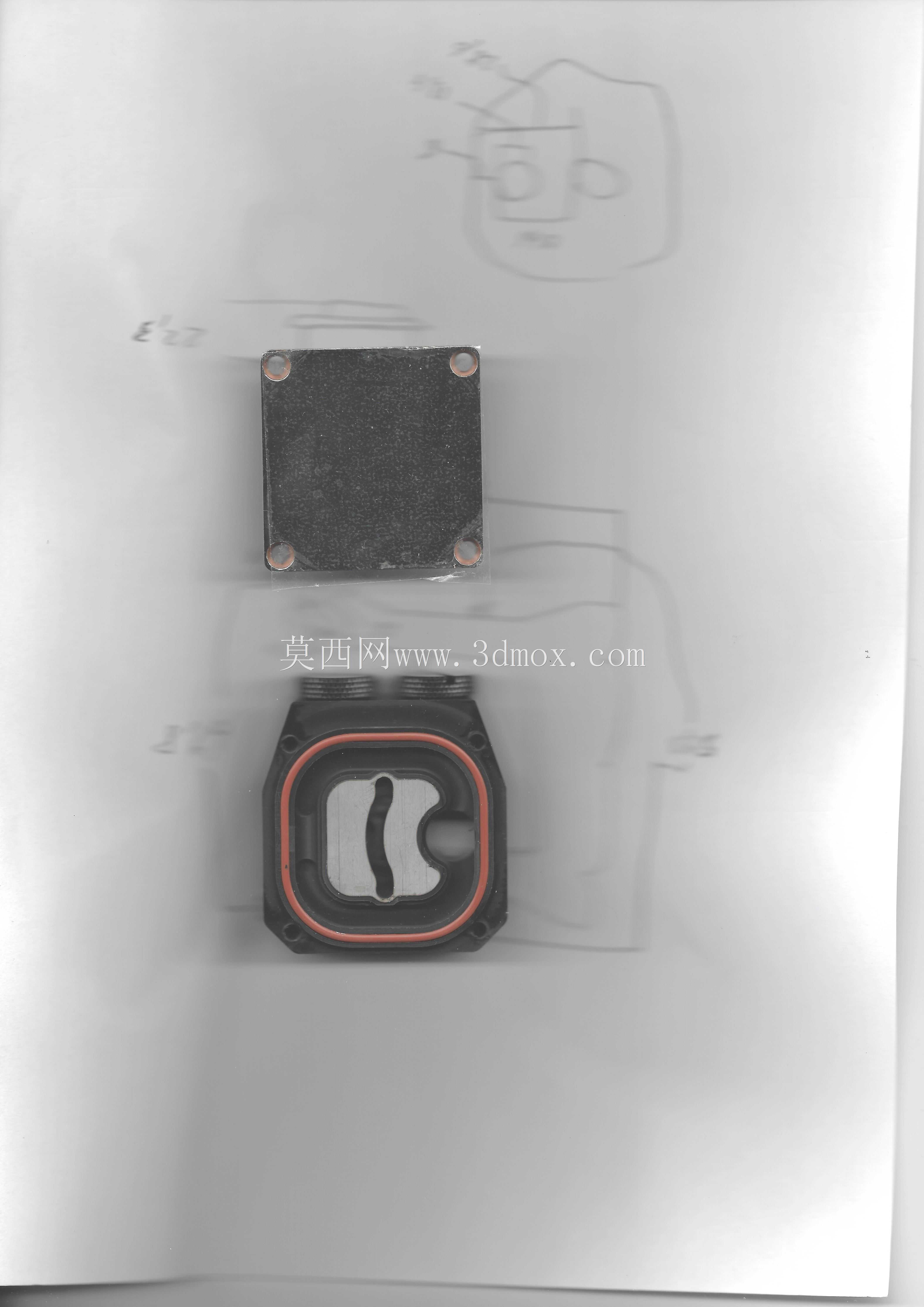 适用于nVidia GTX和RTX的通用GPU水锁冻结模块53mm-62mm孔间距