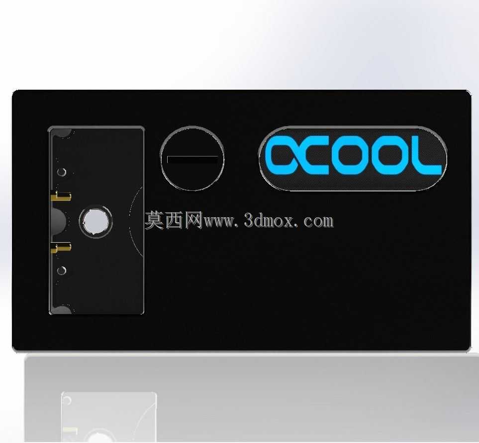 Alphacool-R��Servor Plexi 2 Baies pour 2 Pompes DC-LT-Eisfach-������DC-LT-˫5,25���վ+1 Pompe DC-LT 2400