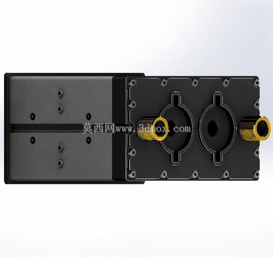 Alphacool-R��Servor Plexi 2 Baies pour 2 Pompes DC-LT-Eisfach-������DC-LT-˫5,25���վ+1 Pompe DC-LT 2400
