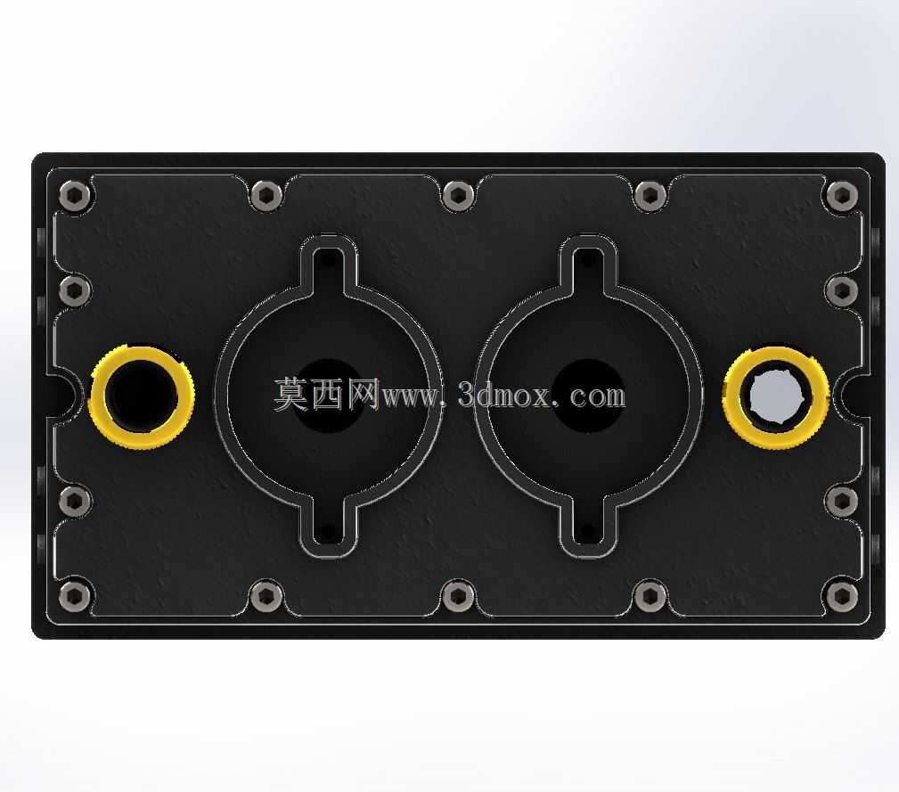 Alphacool-R��Servor Plexi 2 Baies pour 2 Pompes DC-LT-Eisfach-������DC-LT-˫5,25���վ+1 Pompe DC-LT 2400