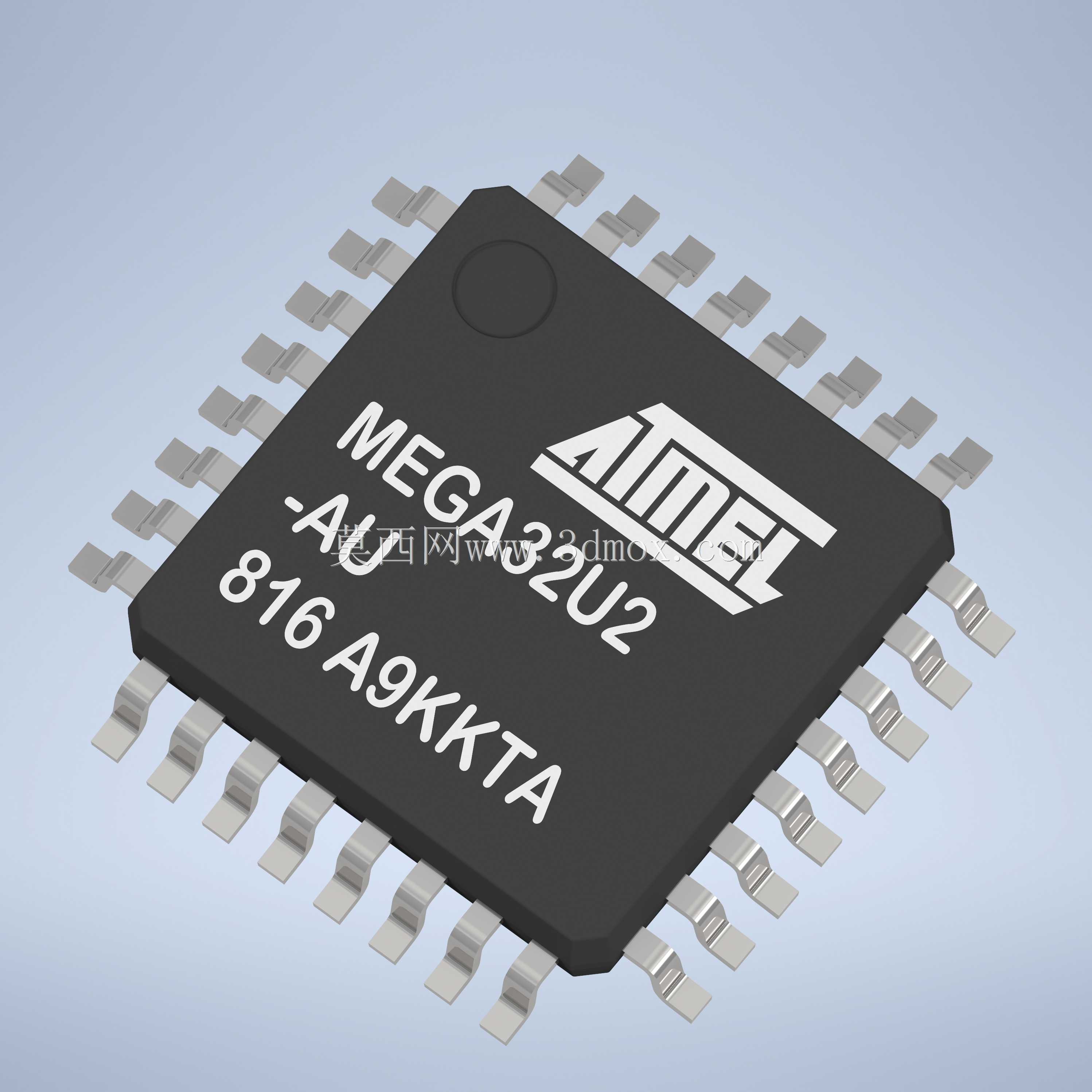 TQFP-32封装中的ATmega32u2