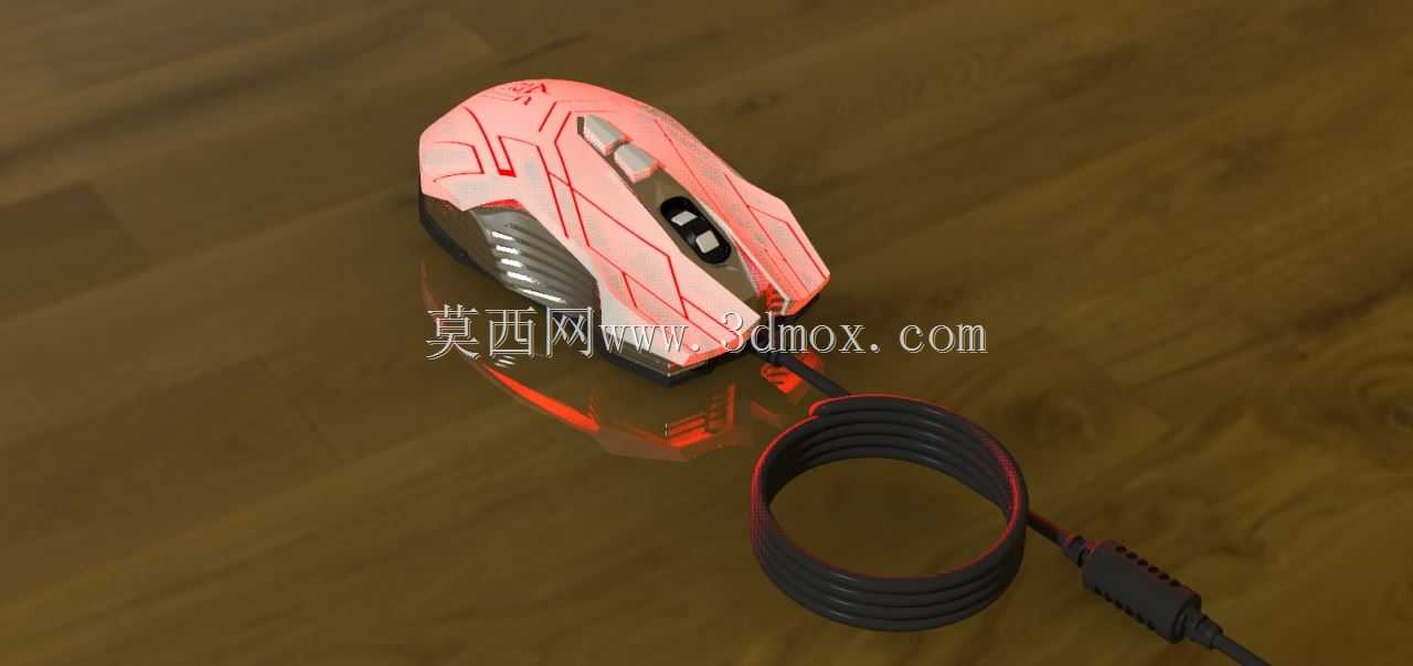 10D 4000DPI光学鼠标LED接线