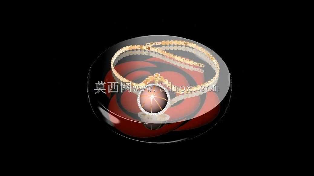 设计师彩色吊坠