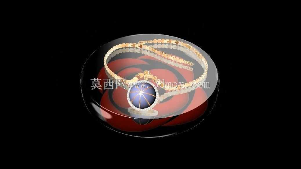 设计师彩色吊坠