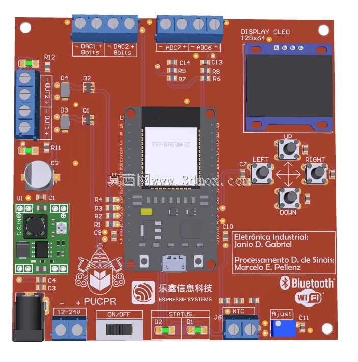 PUCPR ESP32数字处理系统套件