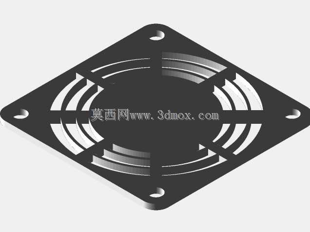 60x60x25mm风机防护罩