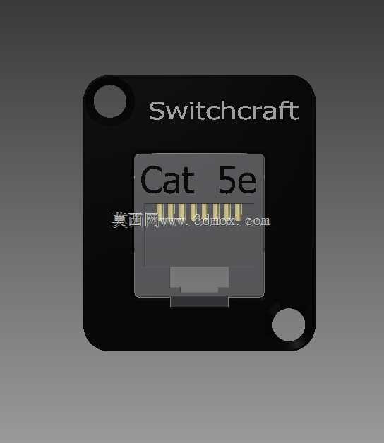 RJ45 CAT5��װʽ���տ�