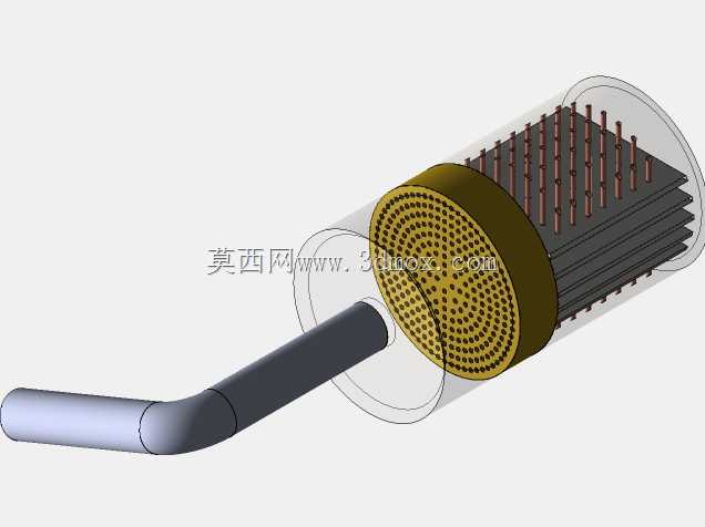 带电离器的消声器