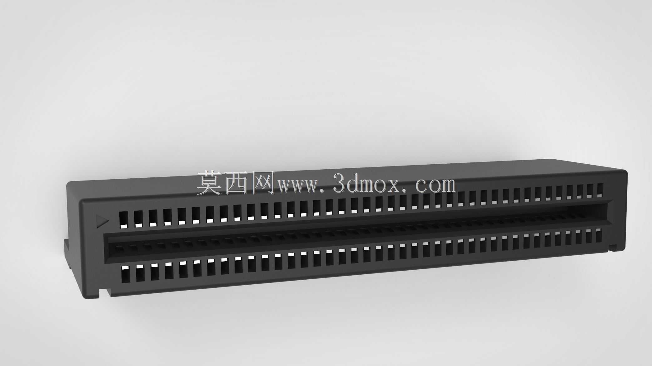 80针插卡边缘连接器