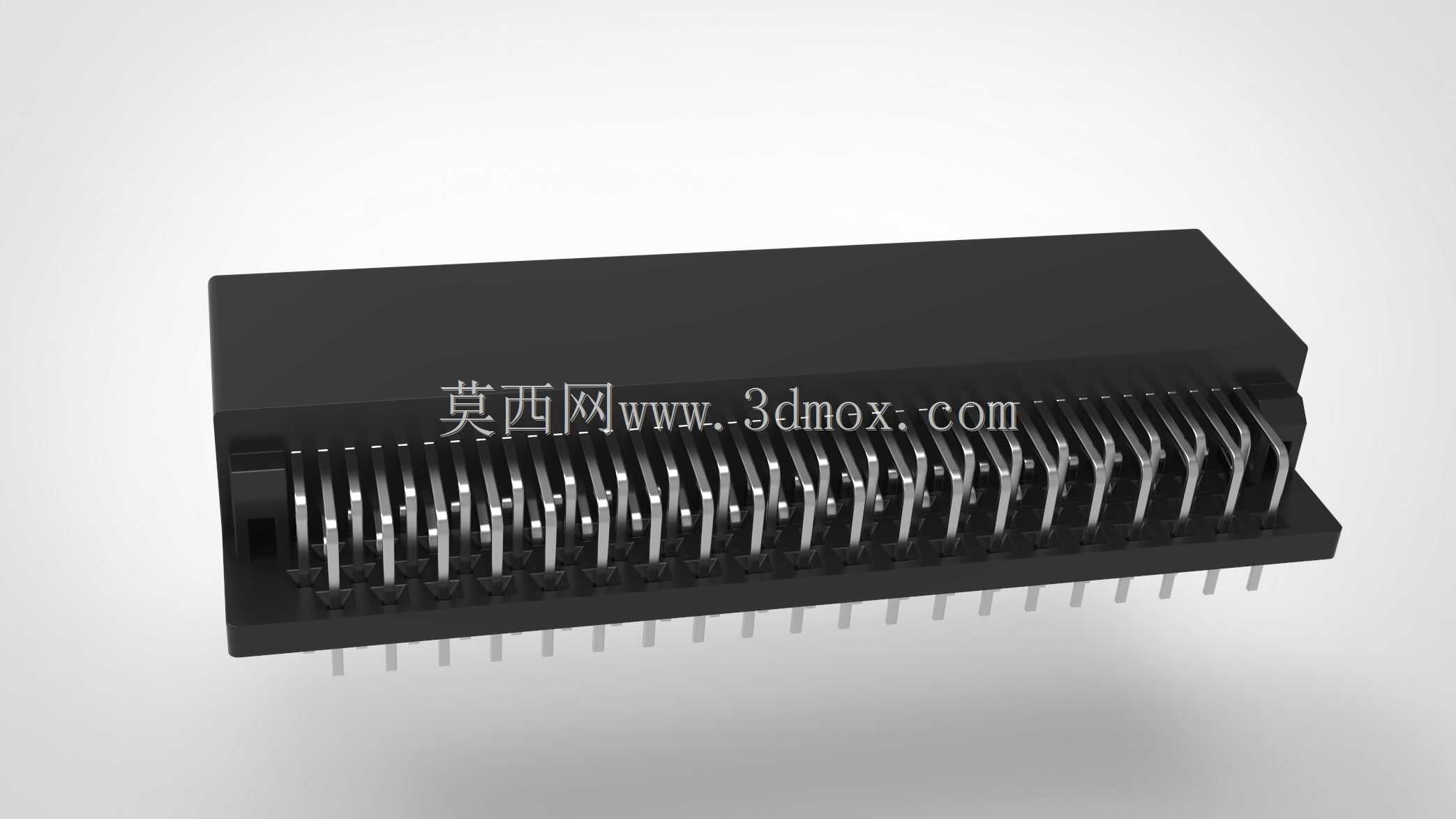 80针插卡边缘连接器