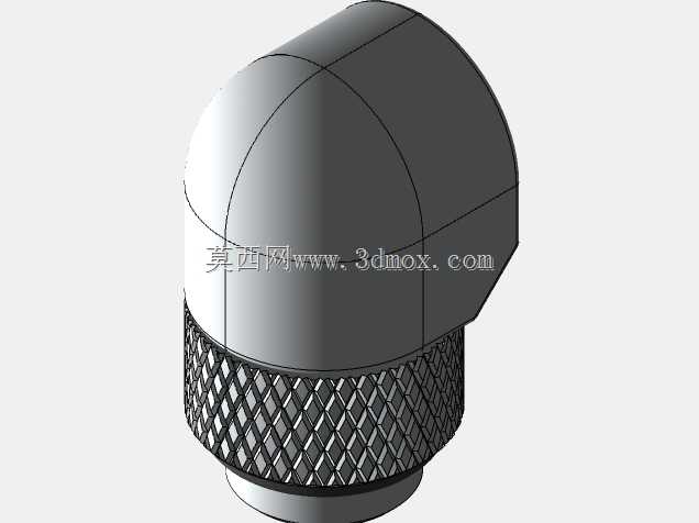 Alphacool-双接头M–le/Femelle 1/4 \“90°旋转-Alphacool Eiszapfen-银色