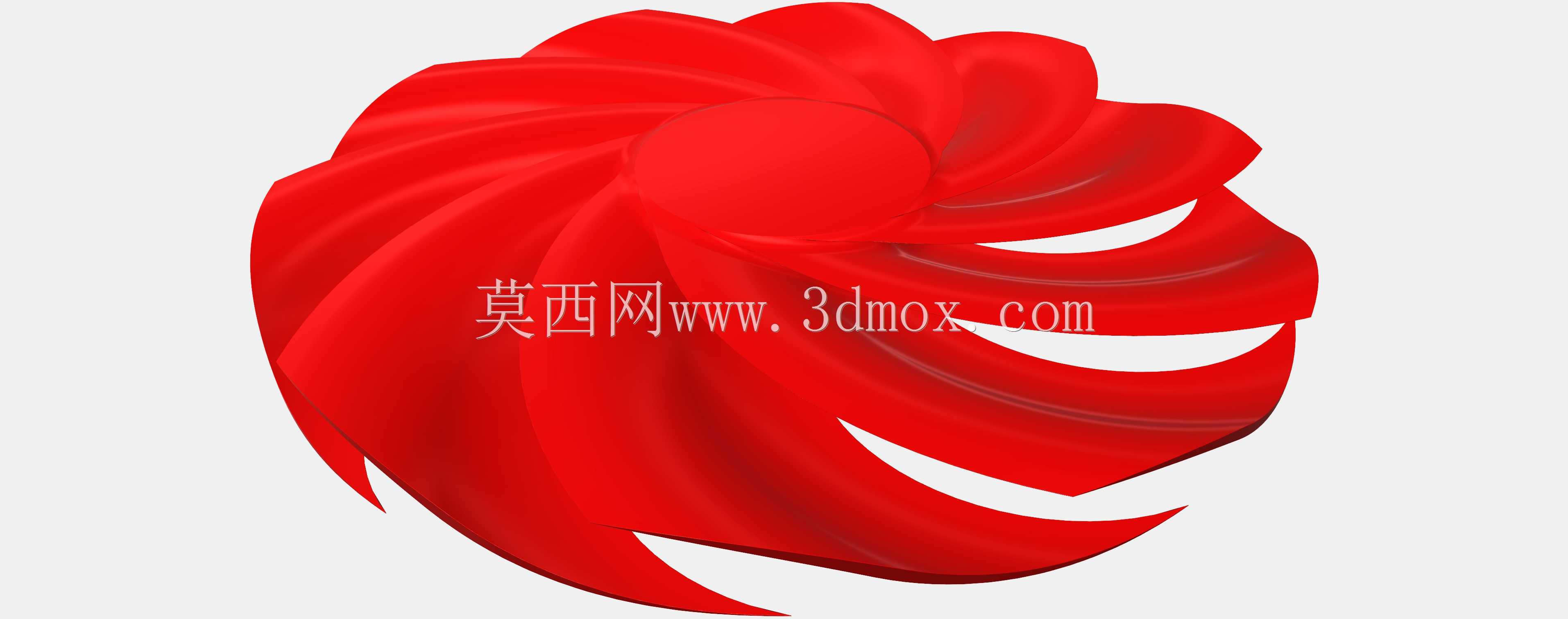 弯曲后掠翼扇08d