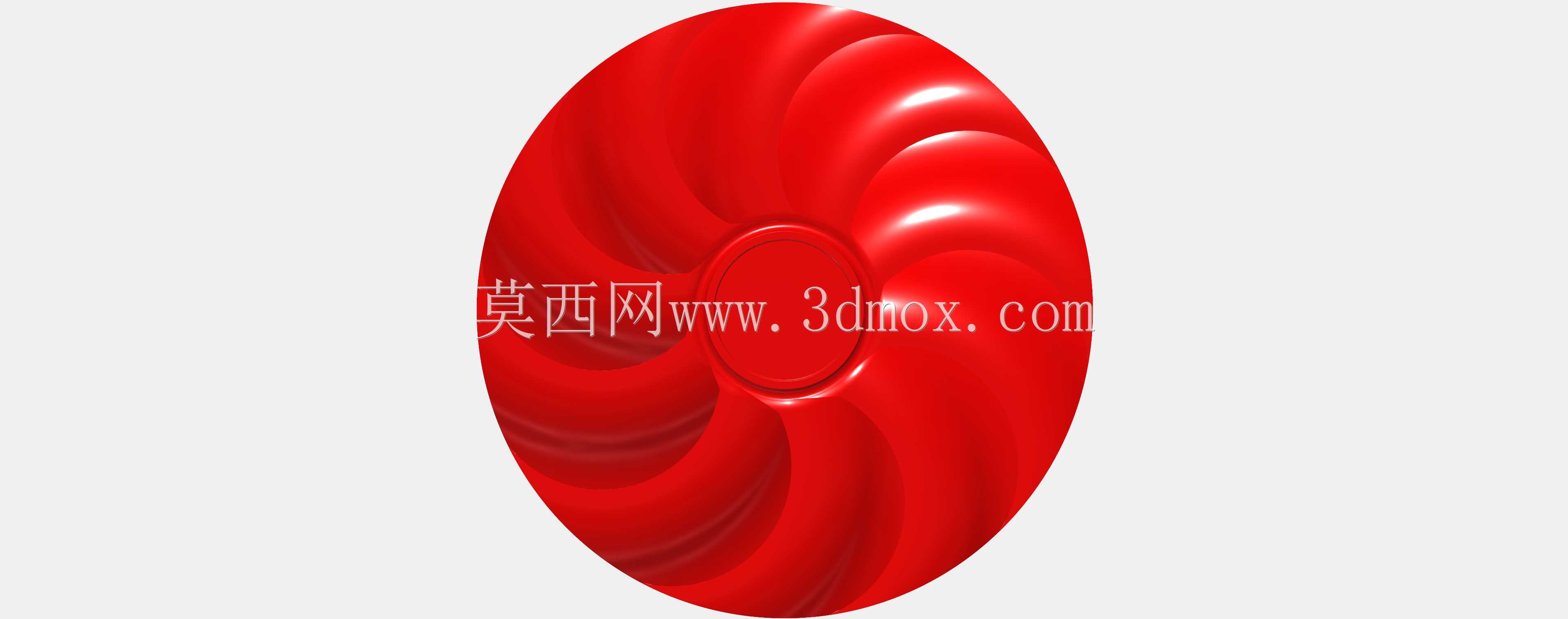 弯曲后掠翼扇08d