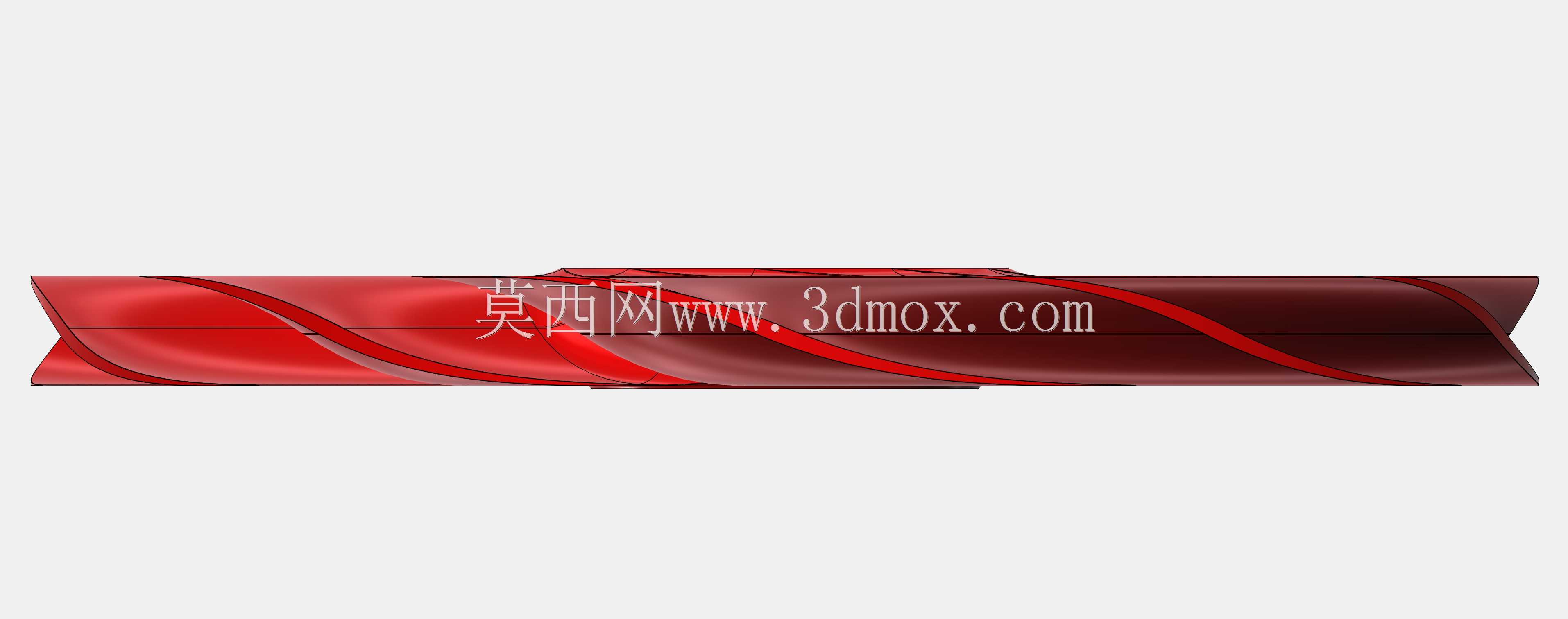 弯曲后掠翼扇08d