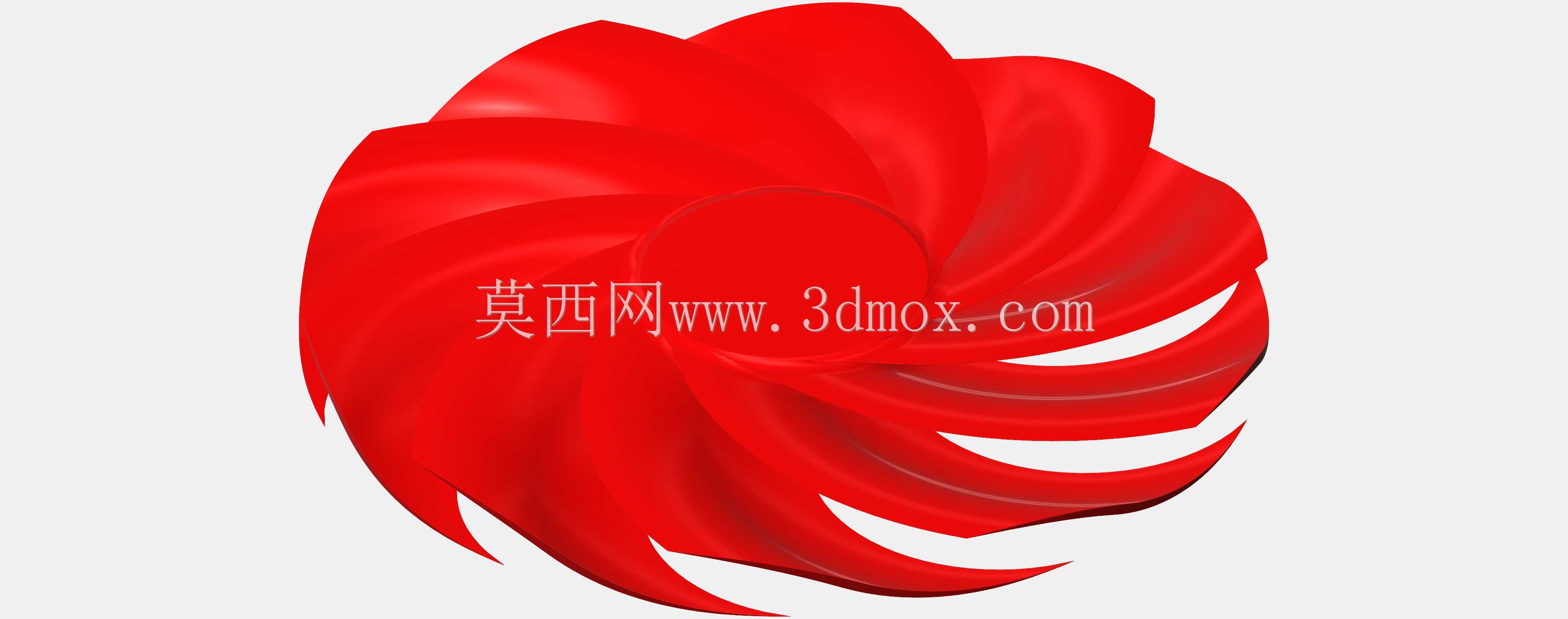 弯曲后掠翼扇08d