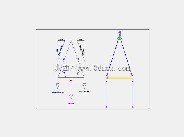 吊具梁60吨荷载+Kg