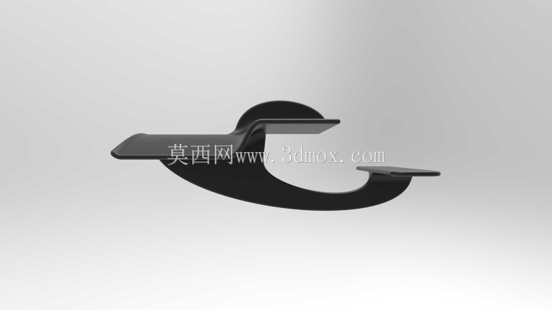 架子上的3D打印耳机支架