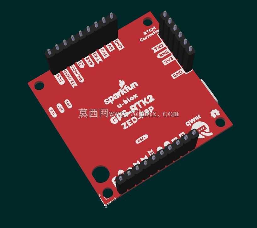 SparkFun UBLOX ZED F9P GPS RTK 2