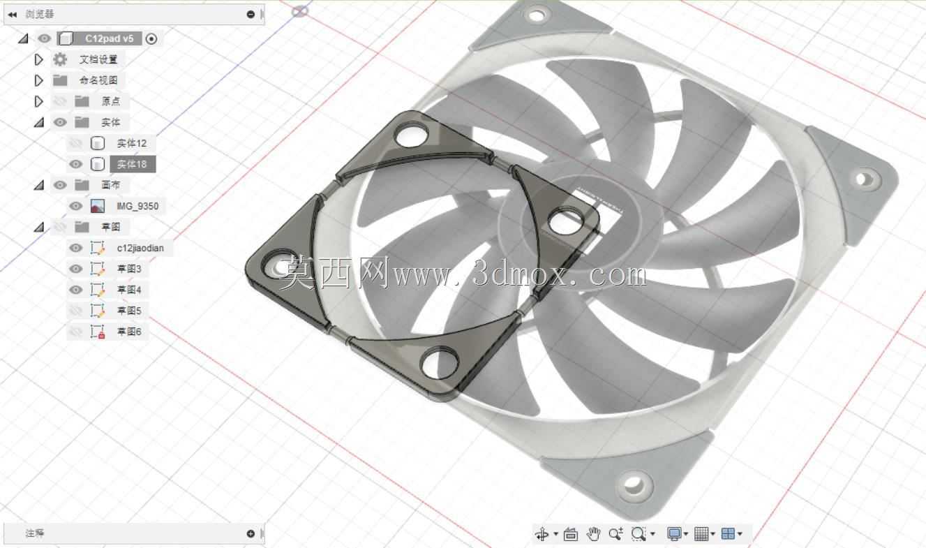 ThermalC12/Pro PC风扇防震动垫更换