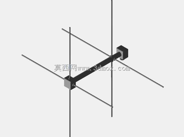 137 MHz旋转栅极天线