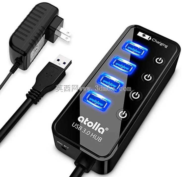 Atola USB 3.0集线器4端口