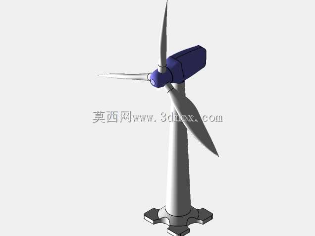 SolidWorks中的风力发电机组