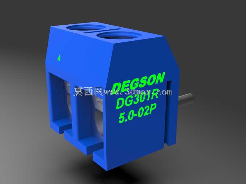 DEGSON DG301系列5.0mm接线盒组