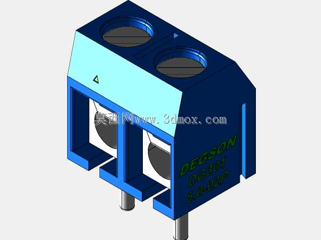 DEGSON DG301系列5.0mm接线盒组