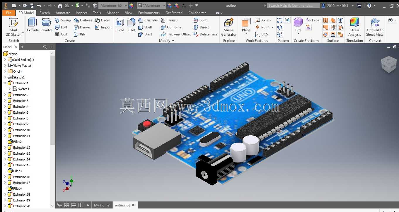 Arduino uno微处理器