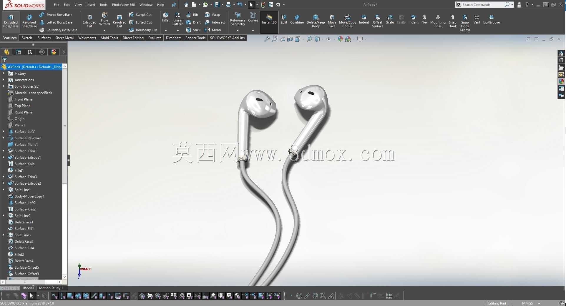 AirPods����Solidworks