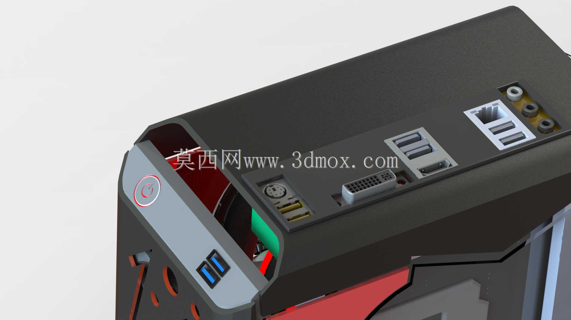 NanoCuDa Mini ITX Chasis Pc��Ϸ������3d��ӡ��CNC·������