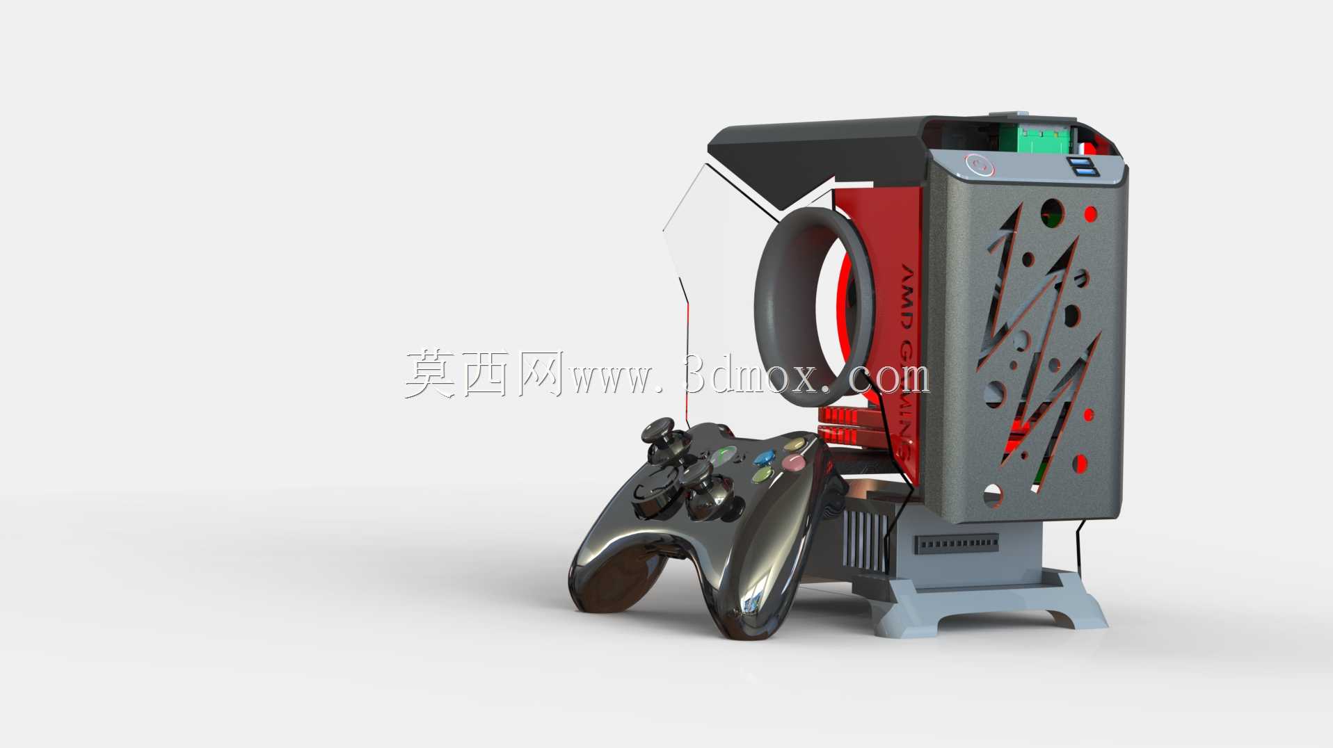 NanoCuDa Mini ITX Chasis Pc��Ϸ������3d��ӡ��CNC·������