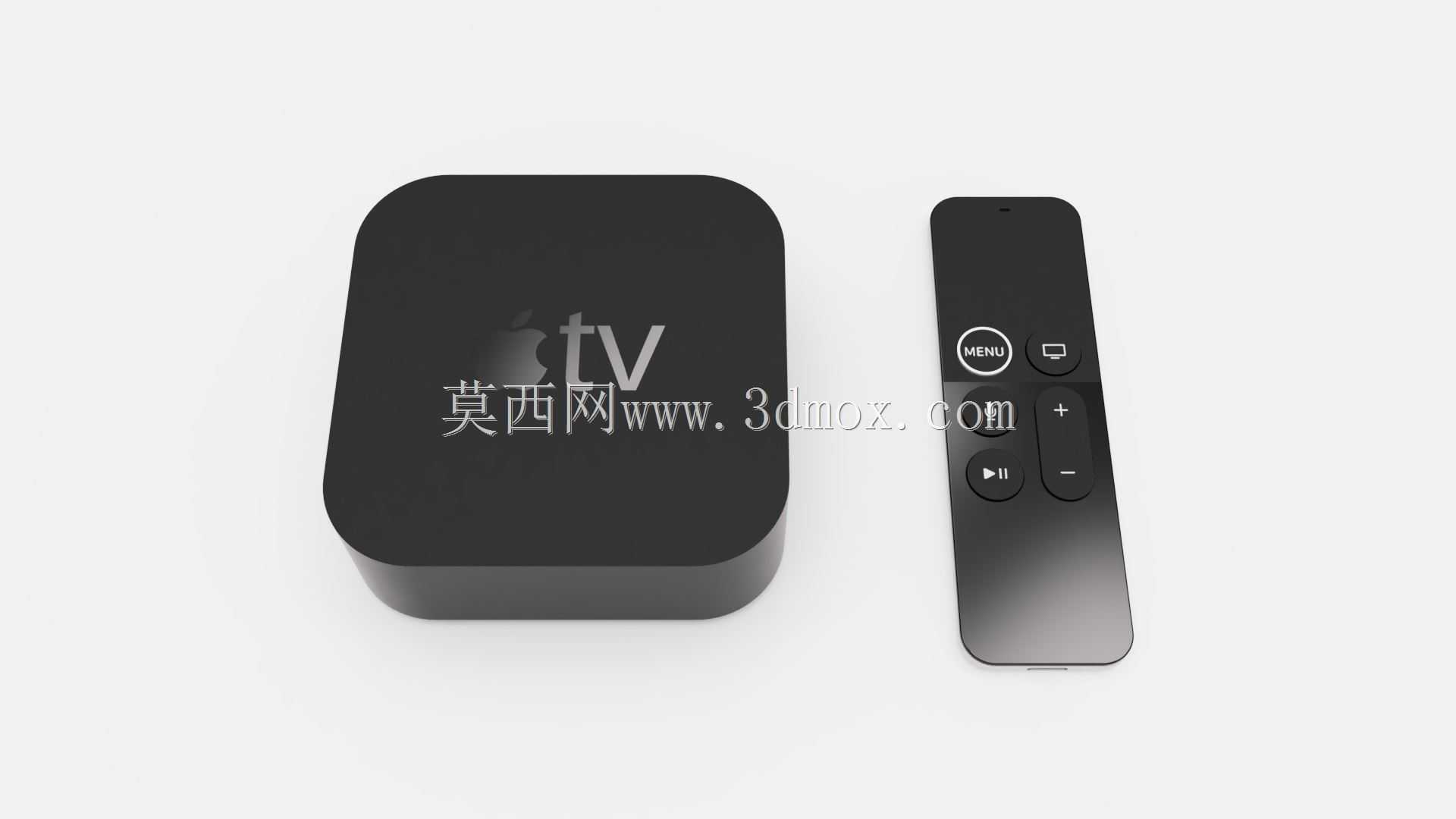 苹果电视4K和遥控器
