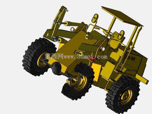 Solidworks教程-在Solidworks中绘制轮式装载机