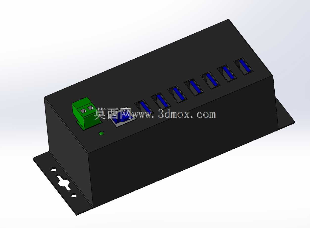 7端口工业USB 3.0集线器