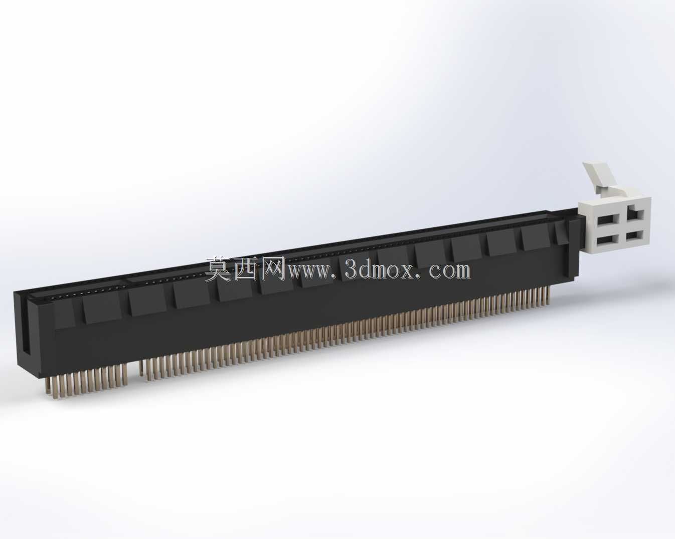 Lotes pcie 4.0 16x连接器-SLDPRT