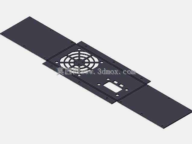 2A D3 TM Andi Kurniawan机箱冷却风扇\u0026 PCB外壳