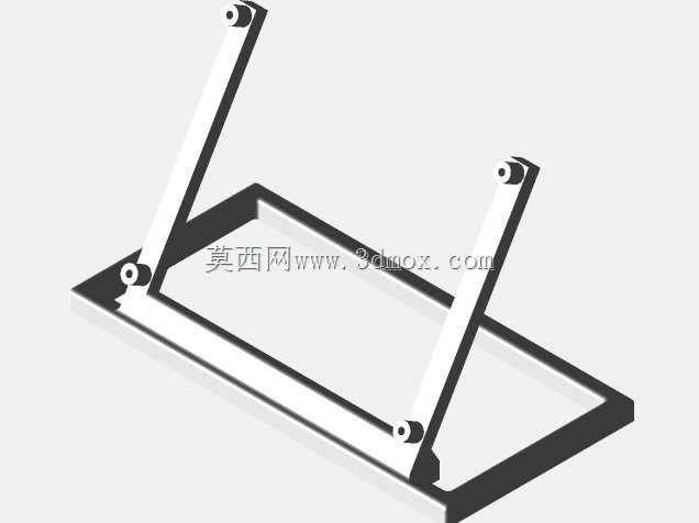 覆盆子Pi显示器支架,带挡板