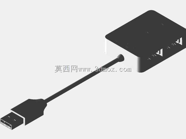 LogiLink USB 2.0集线器4端口,微笑,黑色,UA0139