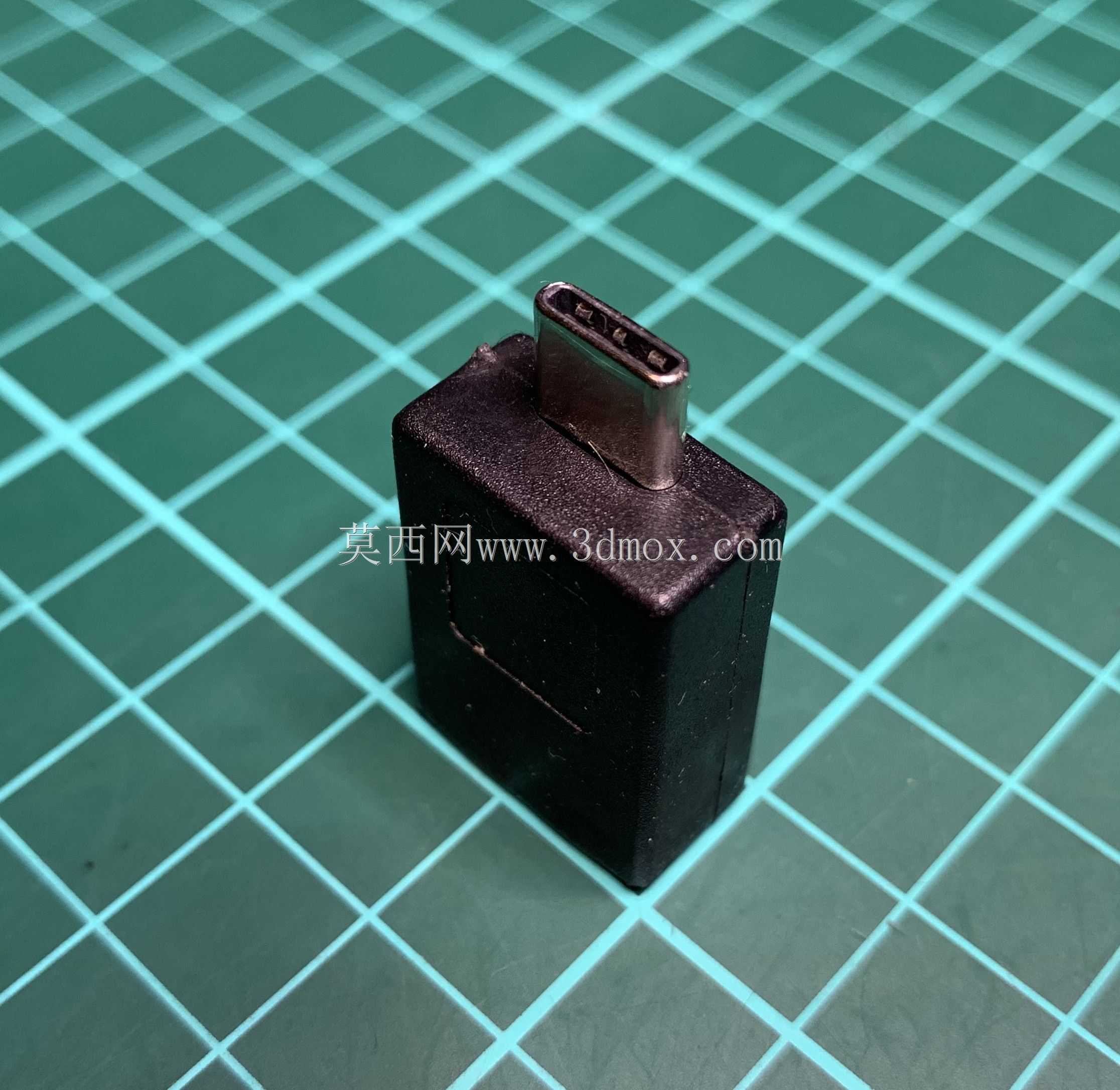 USB A插座至USB C插头适配器