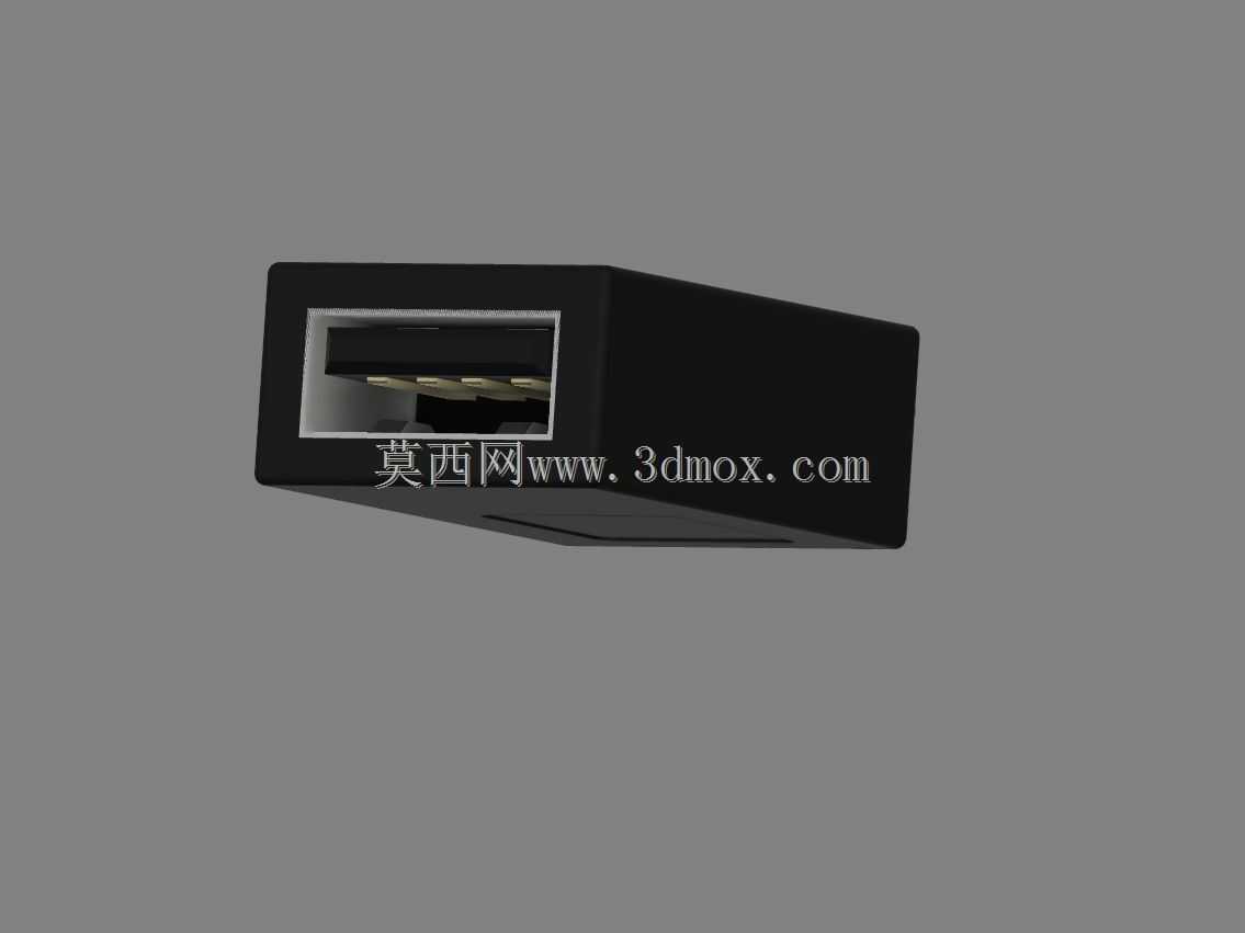 USB A插座至USB C插头适配器