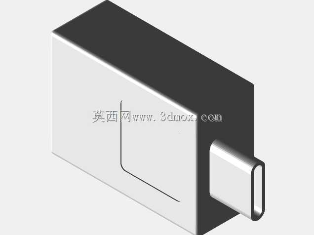 USB A插座至USB C插头适配器