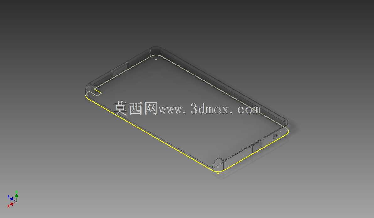 三星Galaxy Note Edge 3D打印手机壳原型(即将完成图片)